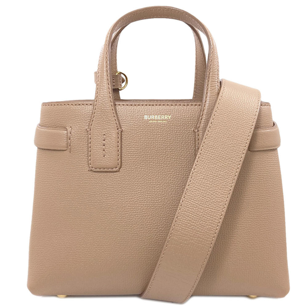 Burberry Banner 2-Way Handbag, Calfskin, Women's BURBERRY